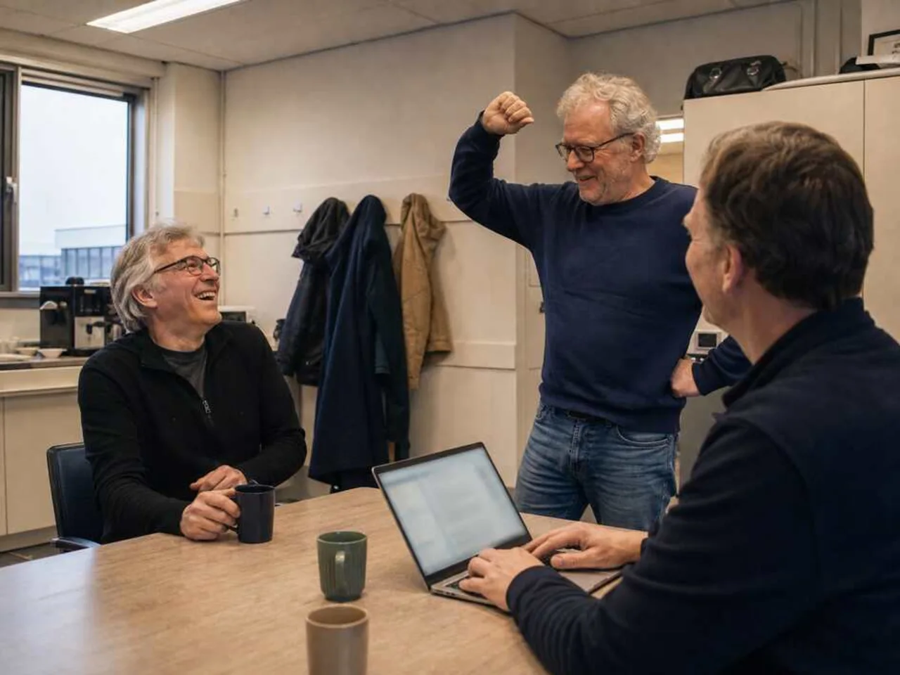 Collega's delen herkenbare werkverhalen voor een persoonlijk pensioenlied